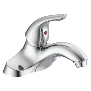 82234LF - Two Handle Centreset Faucet, metal lever handles